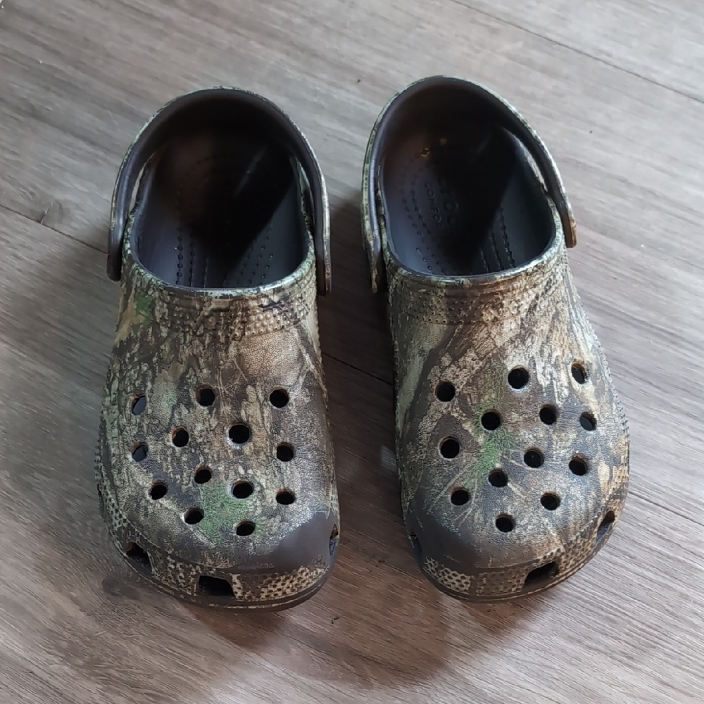 Camouflage Clog Shoes